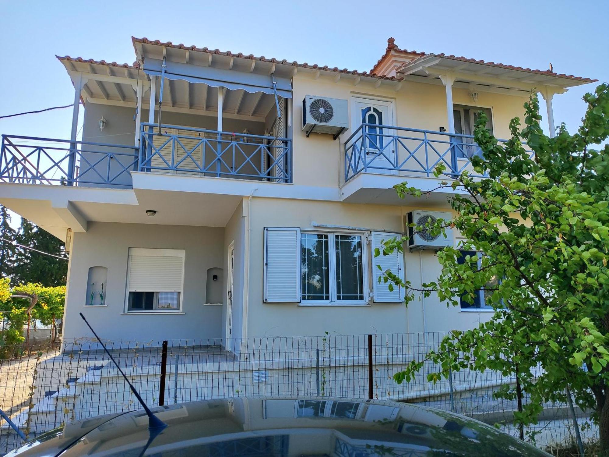 Holiday House With Sea View In Skala Polichnitos Skala Polichnitou 外观 照片