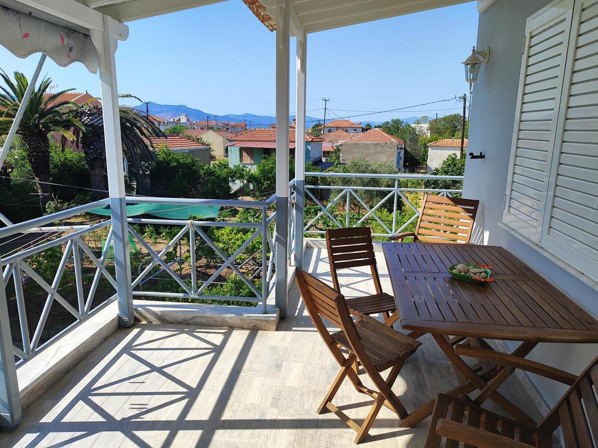 Holiday House With Sea View In Skala Polichnitos Skala Polichnitou 外观 照片